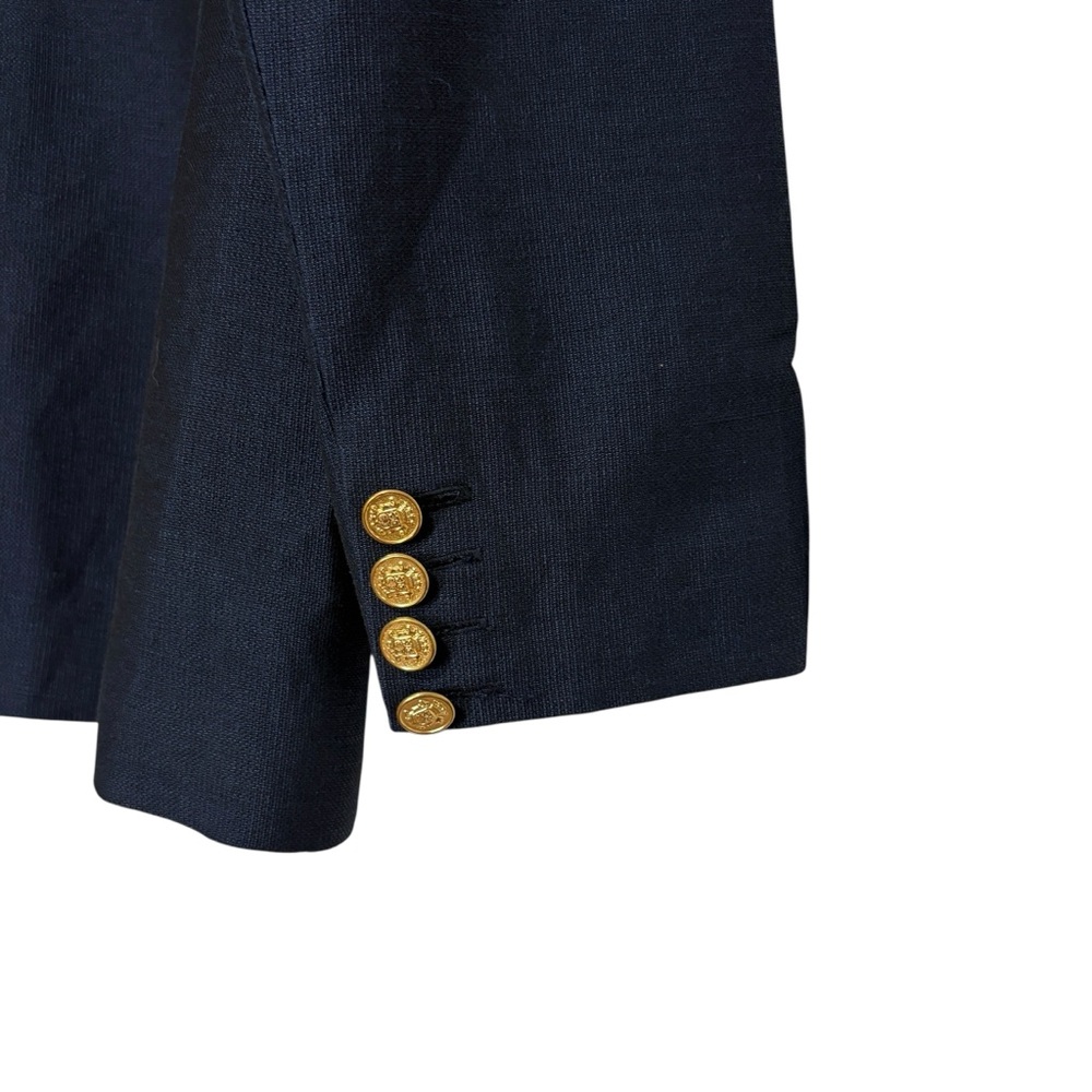 Smythe Navy Blazer with Gold Buttons - Picture 10 of 13